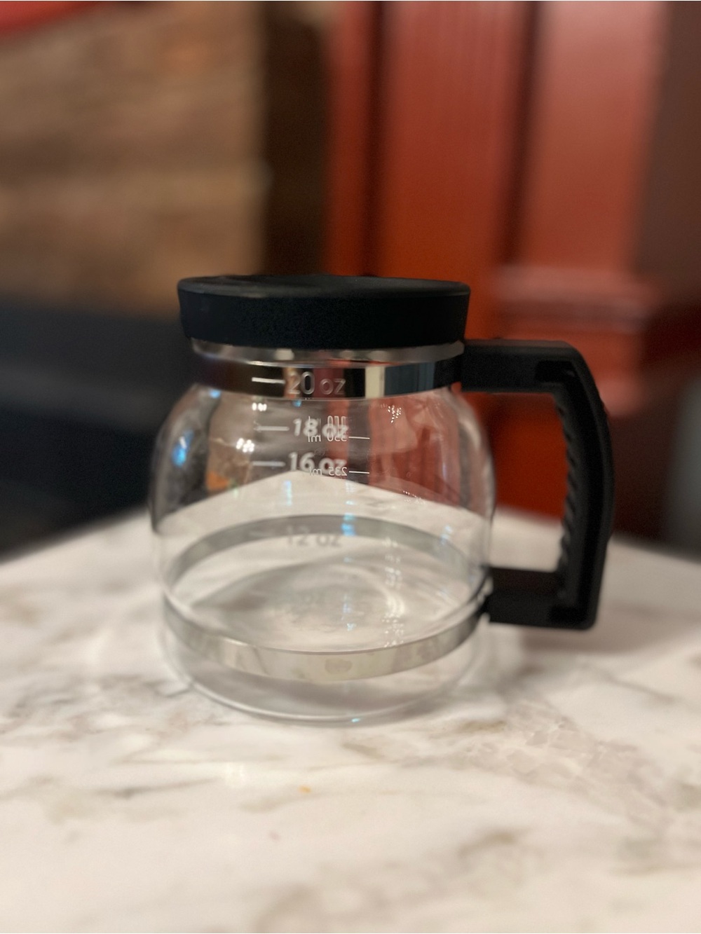 Glass Coffee Pot Mug Carafe Cup Novelty Funwares 20 oz capacity